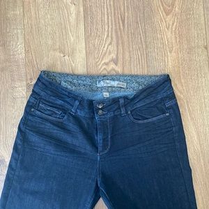 Paige denim.  Size 32, high waist flare